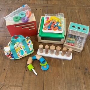 lovevery montessori toddler toy bundle set of 6 play lot 18+ Months